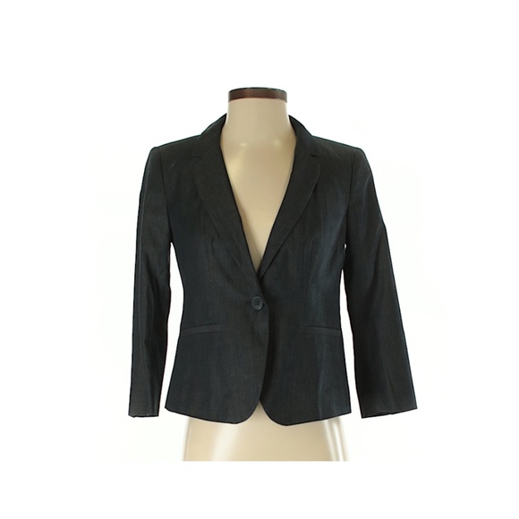 Ann Taylor LOFT blue blazer - Picture 1 of 2
